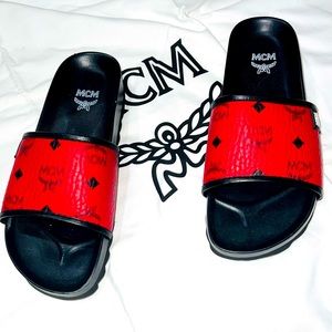 MCM red Sandals